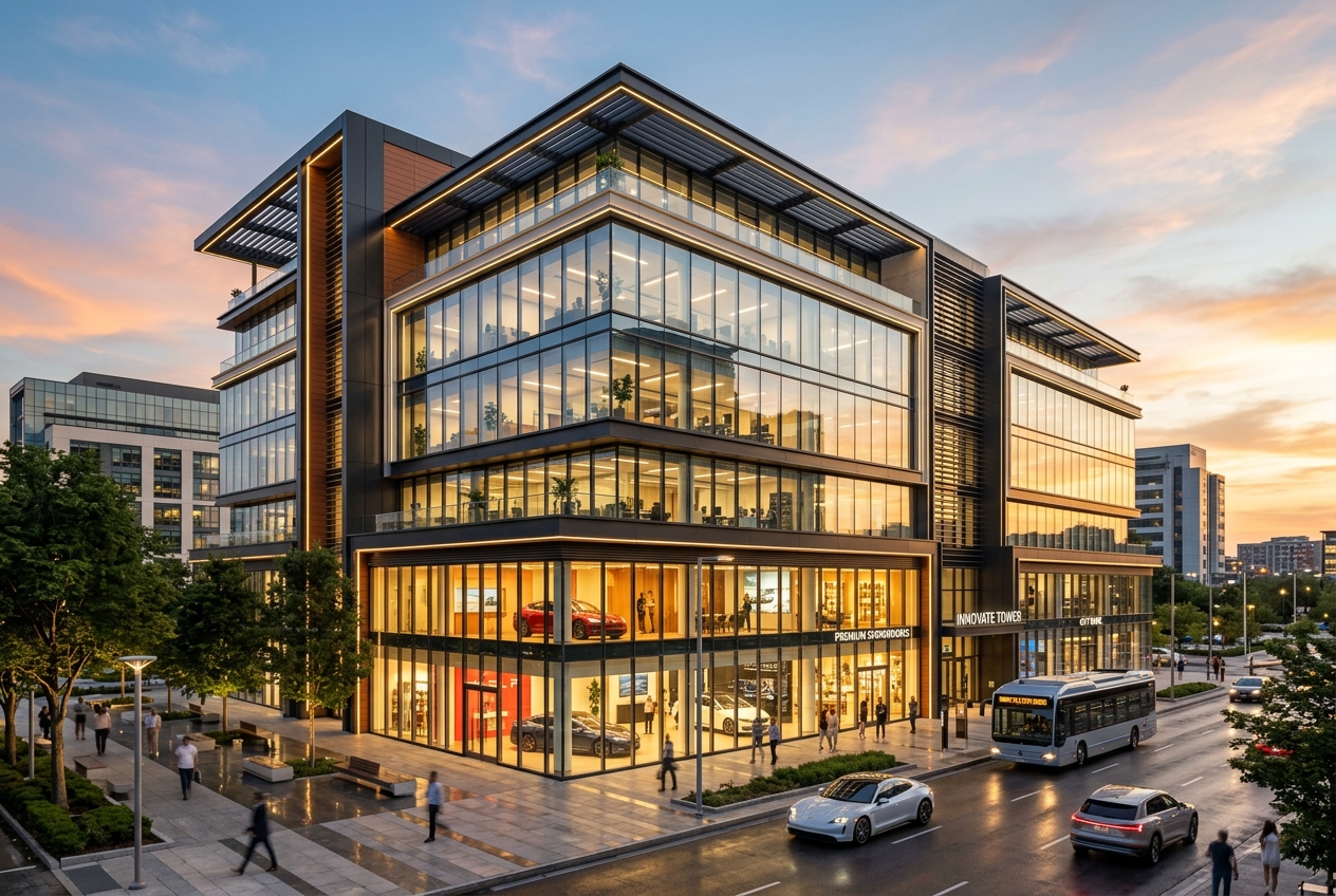 Commercial Buildings Background