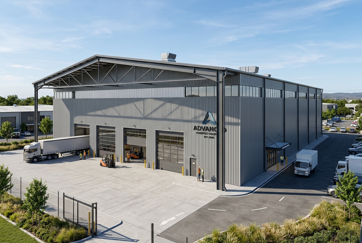Industrial Sheds Background